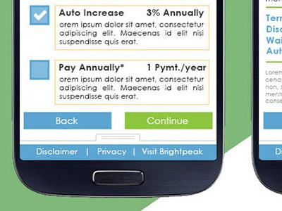 Brightpeak Financial - UX Workflow - Mobile App Design